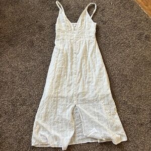 White cotton on sundress